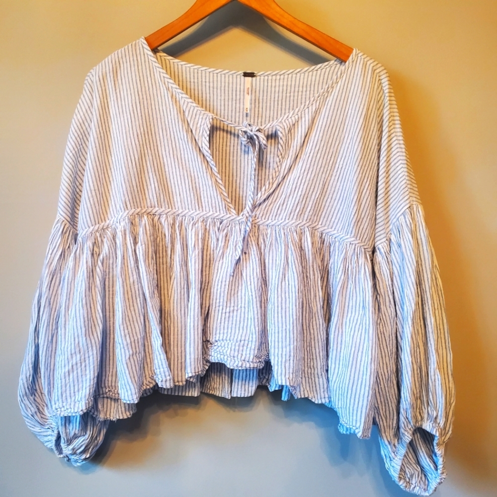 Free People Beaumont Mews Stripe Top